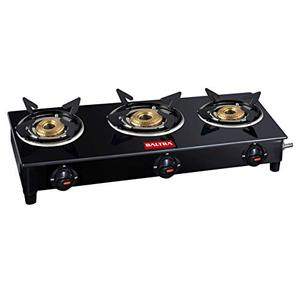 Baltra Olivia BGS 151 Glass Top 3 Burner Gas Cooktop Baltra Olivia BGS 151 Glass Top 3 Burner Gas Cooktop